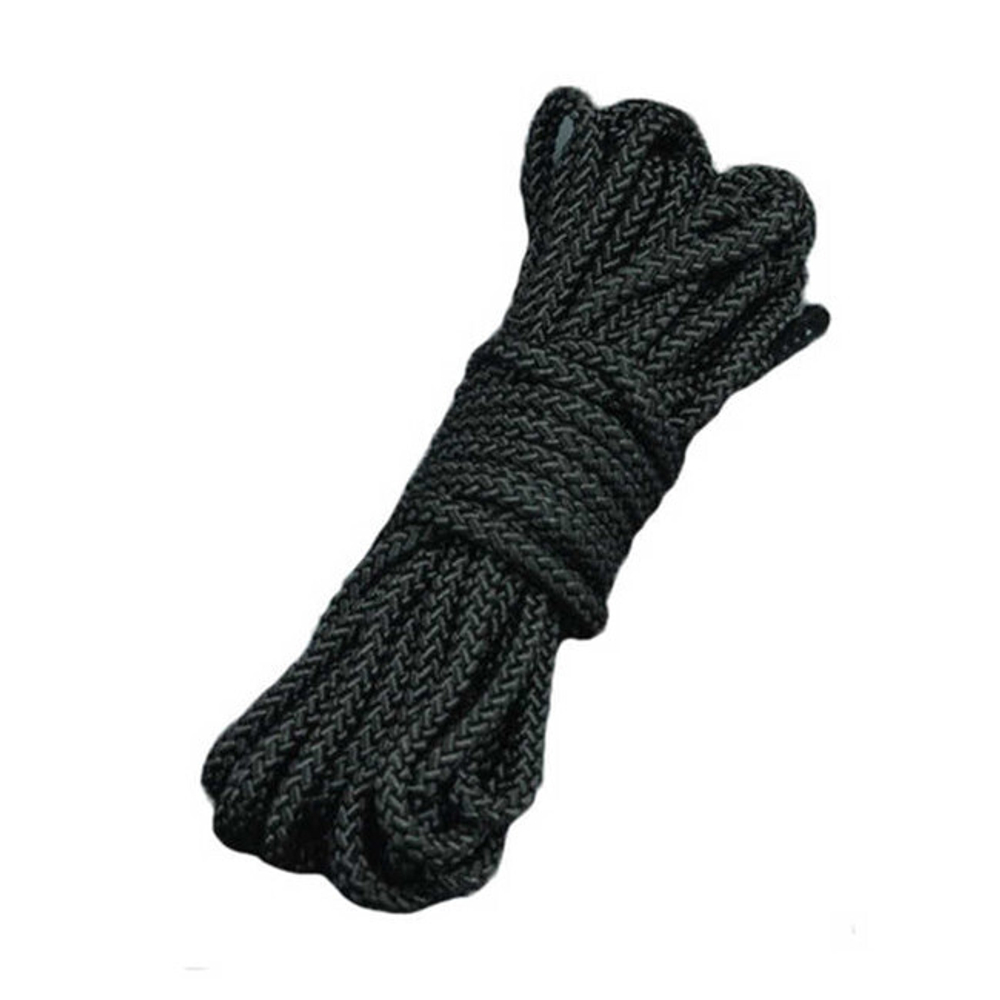 Черная веревка для связывания 9 метров (Цвет: черный)