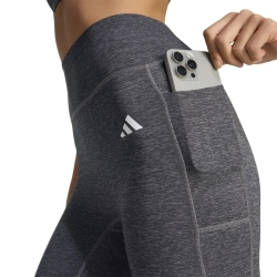 Женские леггинсы Adidas Optime Essentials Heather NFS - grey four melange