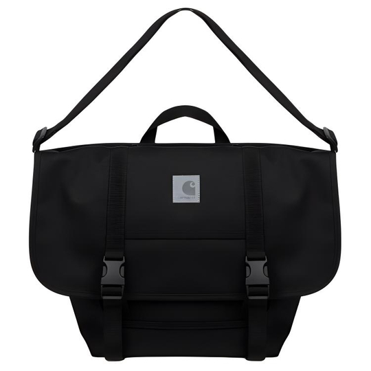 Carhartt WIP Nylon Messenger Bag, Crossbody Bag, Shoulder Bag Regular Unisex Black
