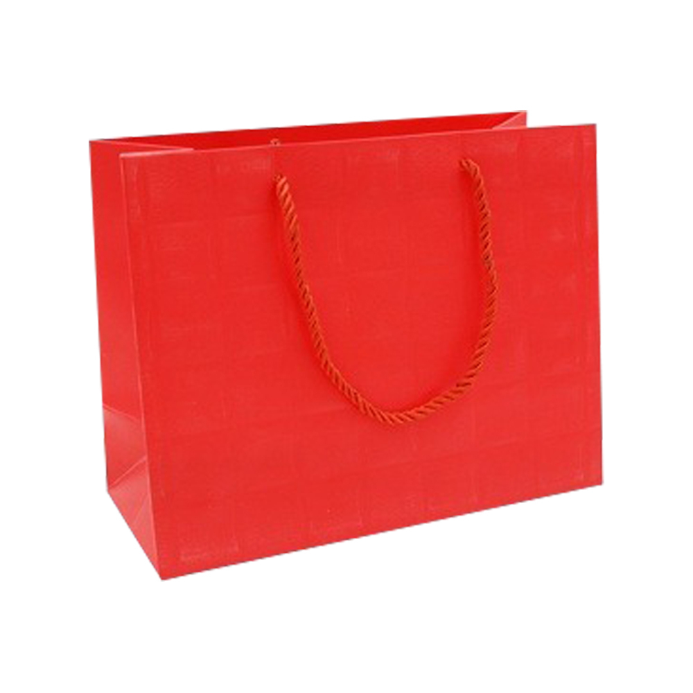 Подарочный пакет Basir, серия "Квадрат", тиснение квадрат, 18*23*10 см, ассорти