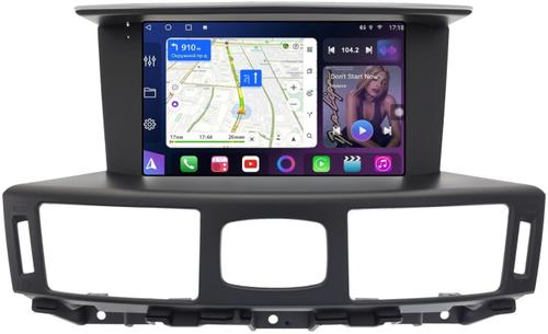 Магнитола для Infiniti Q70, M25, M37 (поддержка Bose) - FarCar BM9-2K-9675 монитор 9.5" 2K QLED на Android 14, Быстрая, CarPlay, 4G SIM-слот