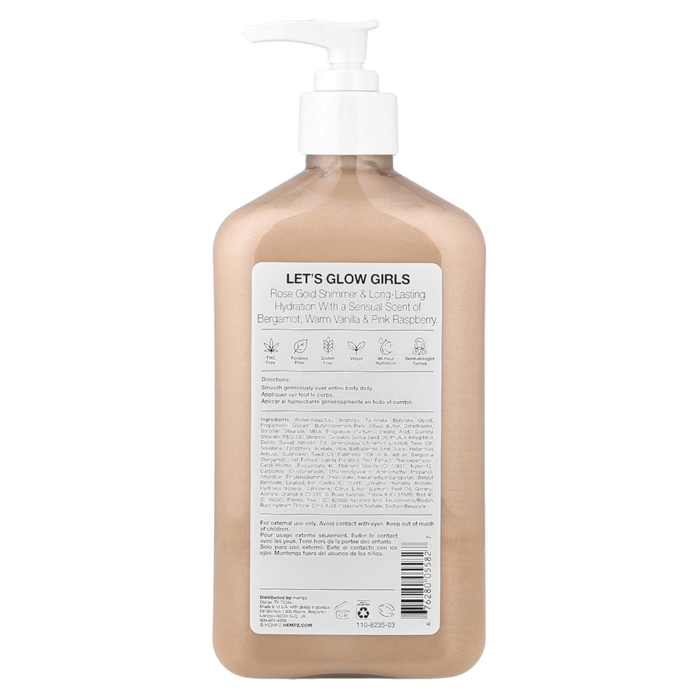Hempz Glow Getter Moisturizer 500 ml