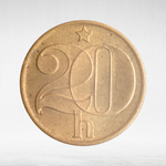 Czechoslovakia, 20 Haléřů, 1988, XF