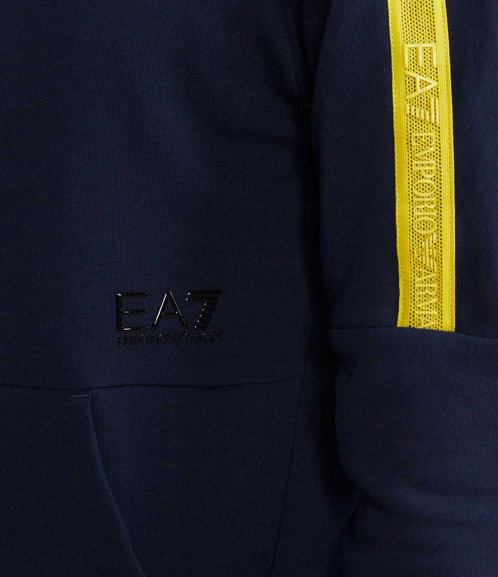 Худи EA7 - темно-синий(3DPM57 PJEQZ)