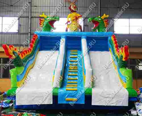 Горка для бассейна "Спуск дракона" 8*6*8 м
