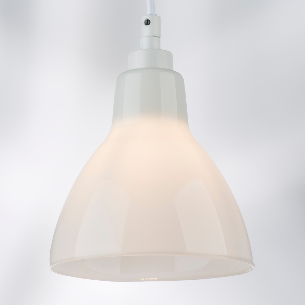 865016 Подвесной светильник LOFT 1х40W E14 БЕЛЫЙ