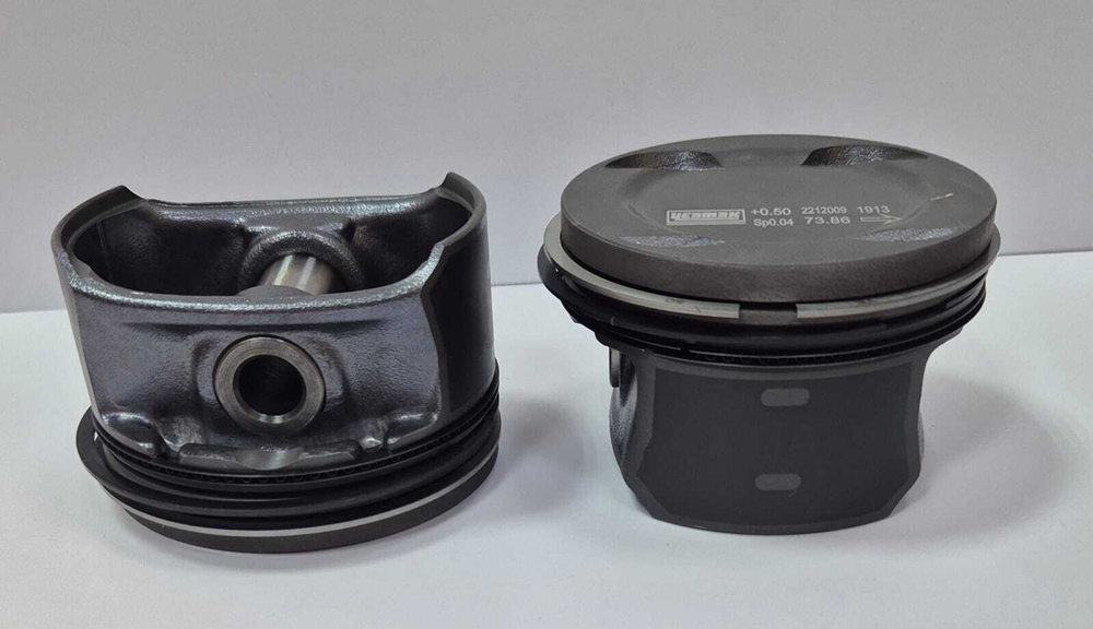 Поршни с кольцами A14XER +0.50 Yenmak
