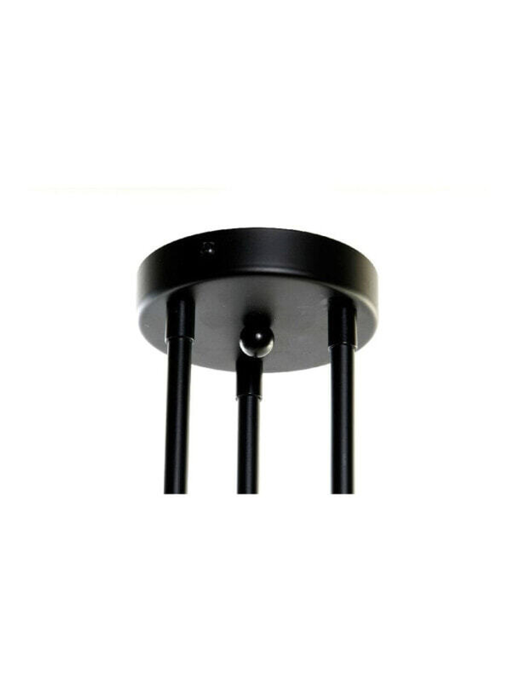 Потолочный светильник DKD Home Decor Белый Чёрный Металл Стеклянный 220 V 50 W (61 x 58 x 46 cm)