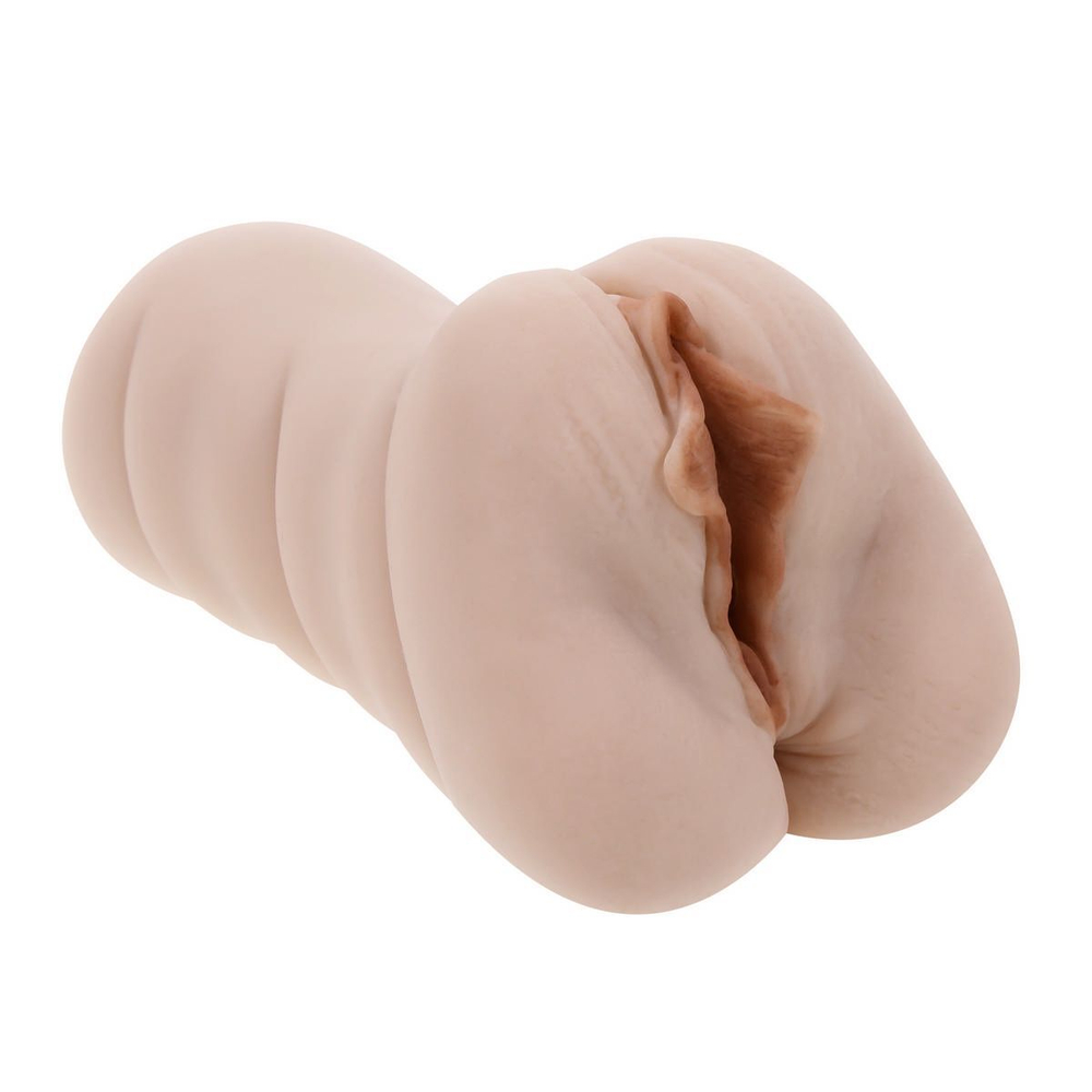 Мастурбатор Dani Daniels - вагина и анус (Цвет: телесный с черным)