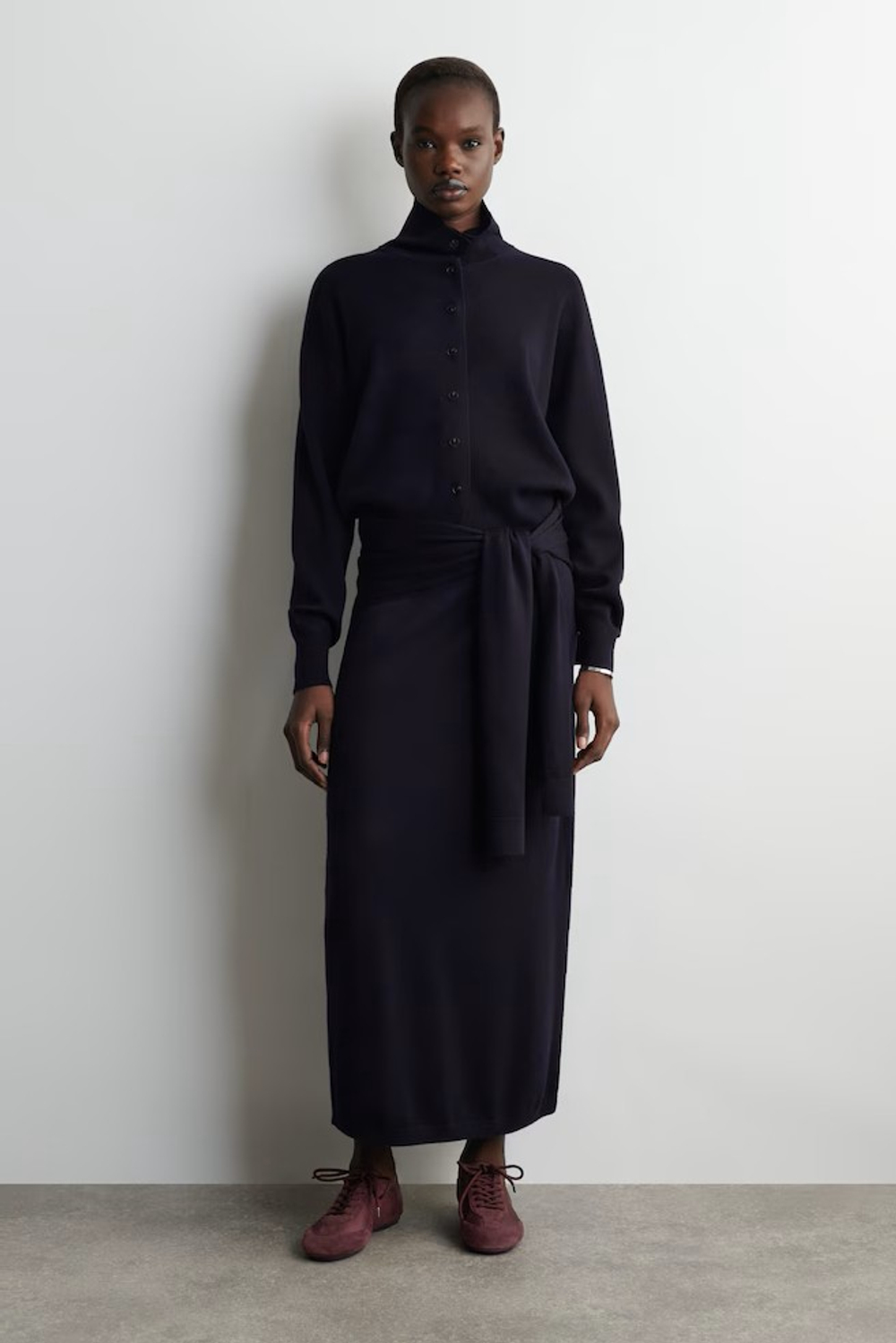 COS БАЛЕТКИ, БУРГУНДИ