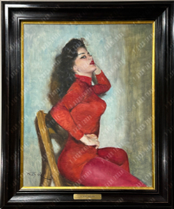 Пал Фрид (Pal Fried; 1893–1976). На репетиции. Масло. Голливуд, 1950-60-е гг.