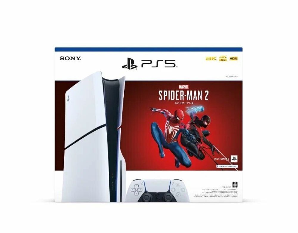 Игровая приставка Sony PlayStation 5 Slim Marvel Spider-Man 2 CFIJ-10020 1геймпад