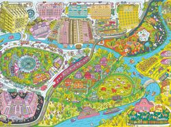 «Весёлые каникулы», гигантская раскраска в коробке