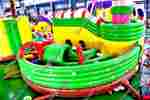 Надувной батут «Детский мегапарк» 18*18*8 м