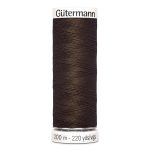 Нитки универсальные Gutermann Sew-all 100 (200 метров), 5 кат. | 817 глубокий коричневый
