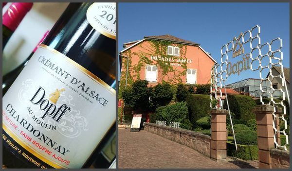 Вино недели с 26 февраля - Dopff au Moulin Cremant d&#39;Alsace Chardonnay Brut 2015