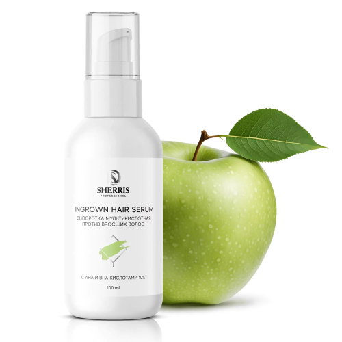 Сыворотка мультикислотная против вросших волос с АНА и ВНА кислотами (10%), 100 мл