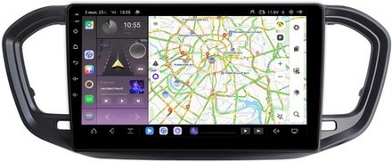 Магнитола для Lada Vesta 2022+ (штатный экран) - Kuberg QLed, Android 13, TS20, CarPlay, SIM-слот
