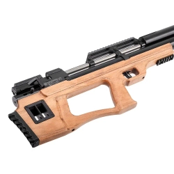 Винтовка пневматическая Krugergun PCP Снайпер буллпап 500 мм, редуктор, cal 6.35, Wood