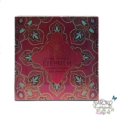 Патчи -лифтинг для глаз подтягивающие MI-RI-NE с комплексом пептидов и рубиновой пудрой, 60 шт.