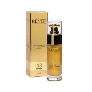 Rever Омолаживающая лифтинг-сыворотка с эффектом сияния-ELIXIR D'OR 24 KT Siero oro illiminante, 30 мл