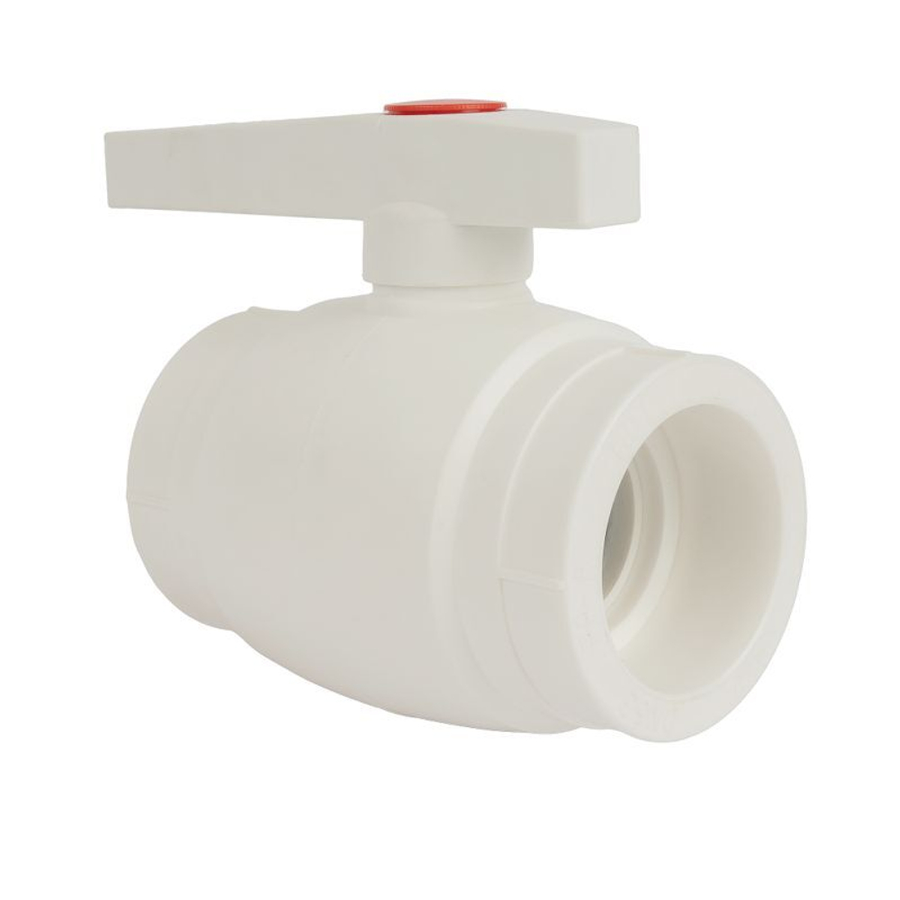 Кран шаровый полипропиленовый 63 мм полнопроходной TEBO