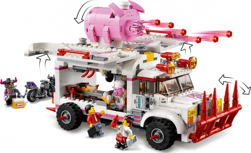 LEGO Monkie Kid: Грузовик-кафе Пигси 80009 — Pigsy's Food Truck — Лего Манки Кид