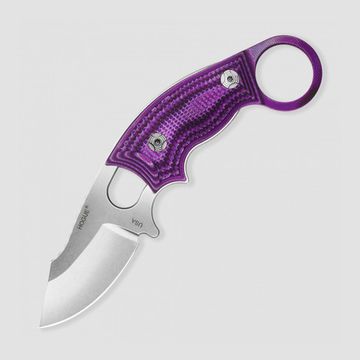 Нож HOGUE скрытого ношения с фиксированным клинком «EX-F03 Stone-Tumbled» HG/35338TF