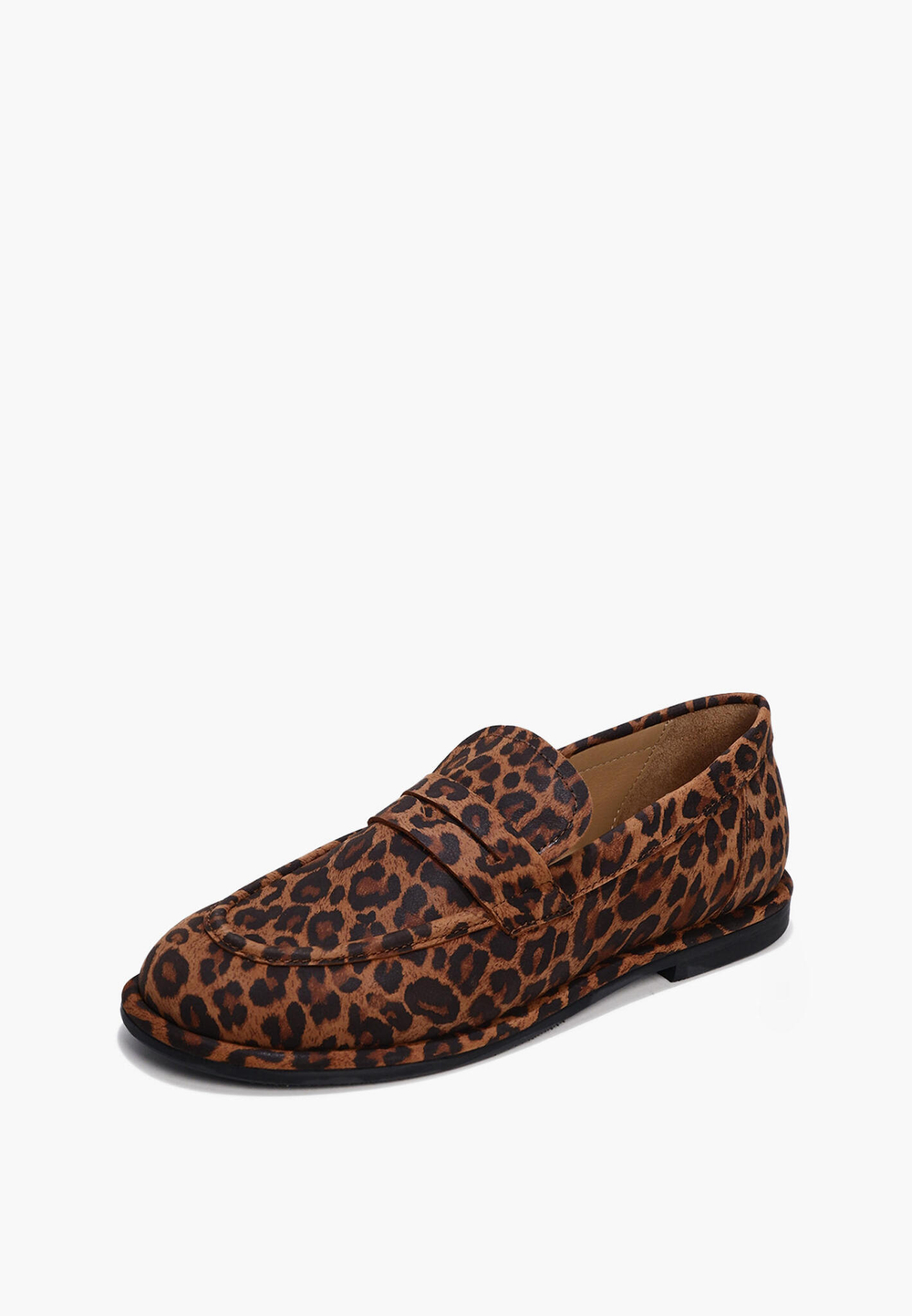 Лоферы // Nino // Dark Leopard // Suede