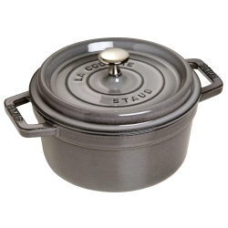 STAUB Чугунная кастрюля Cocotte 18 см 1,7 л графит