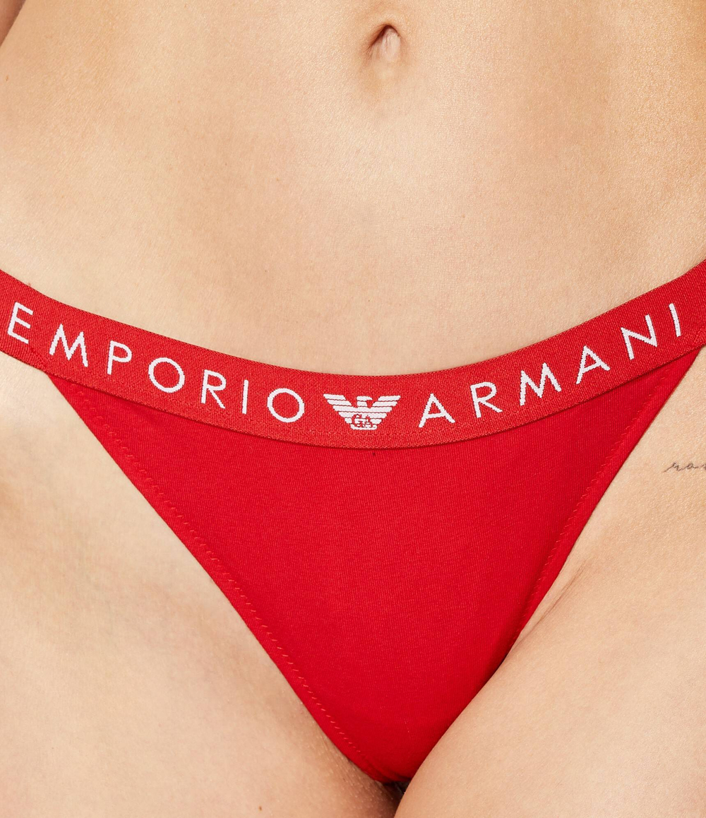 Стринги 2 пары Emporio Armani - красный(164522 4F227)
