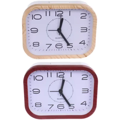 Будильник «Делия» 13*10*4см, микс цветов