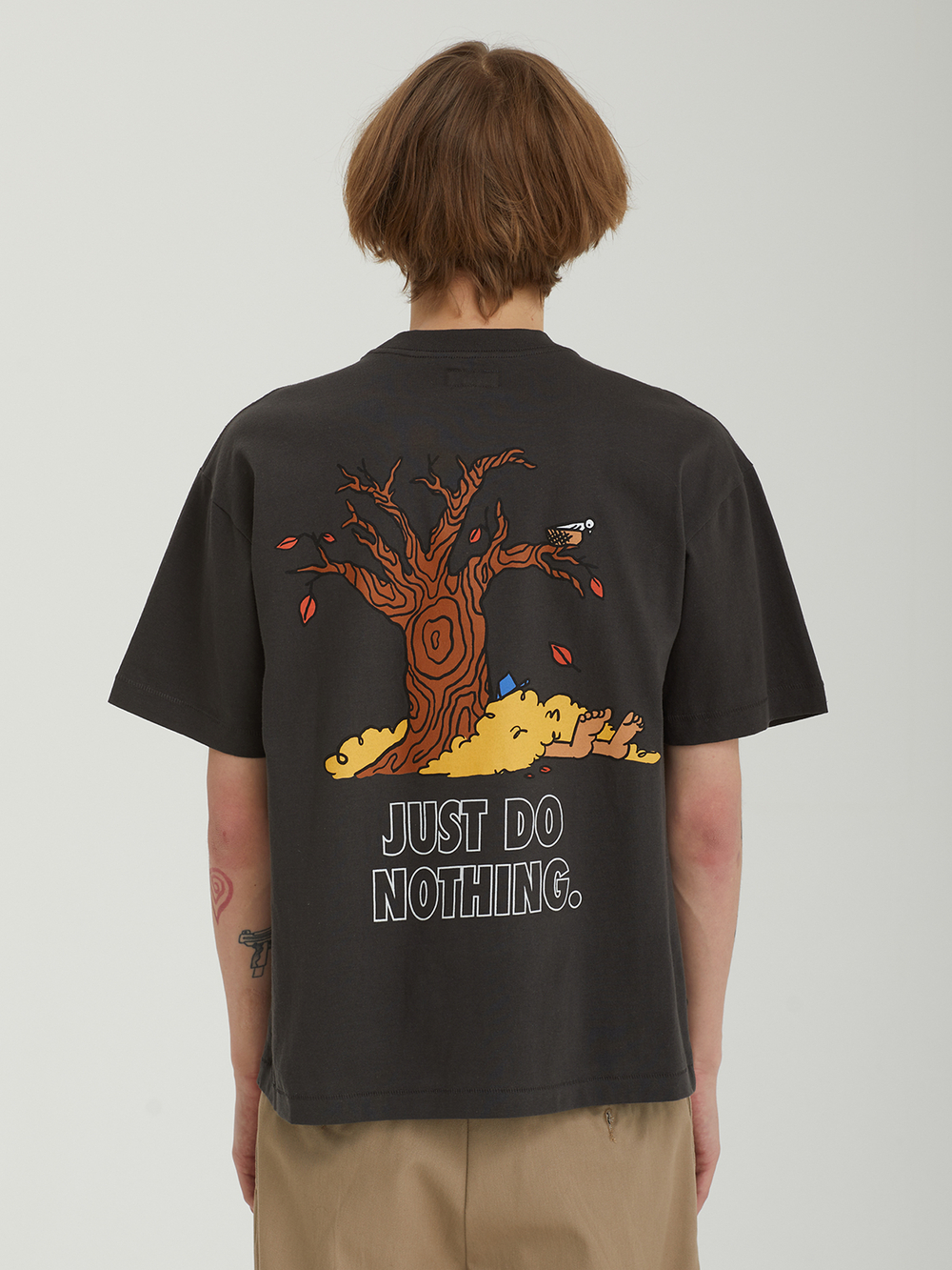 Мужская Футболка Just Do Nothing Fall