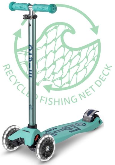 Самокат Maxi Micro Deluxe ECO Mint LED