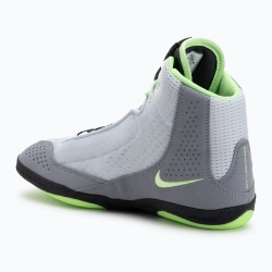Борцовки Nike Inflict 4 football grey/lime blast/anthracite/white