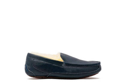 UGG Mens Ascot Leather Navy