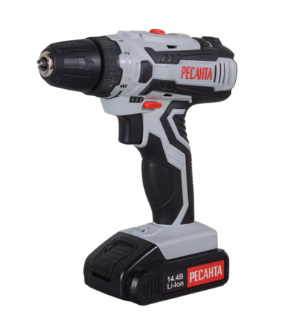Дрель-шуруповерт аккумуляторная Ресанта ДА-14-2Л
