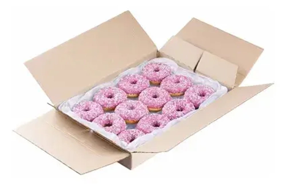 Донат с начинкой из лесных ягод Bakerton (67гр/36шт)