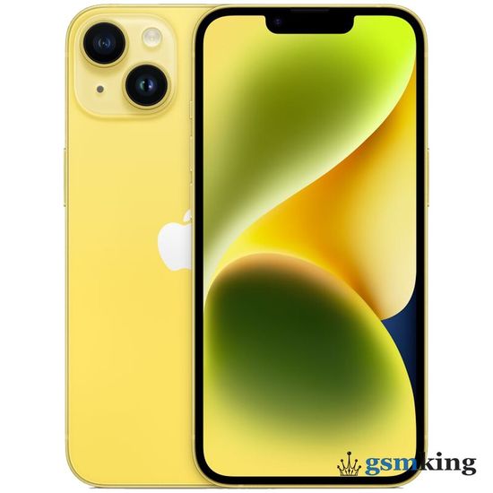 Apple iPhone 14 256GB Yellow (Жёлтый) A2882 EU DUAL SIM (nano SIM + eSIM)