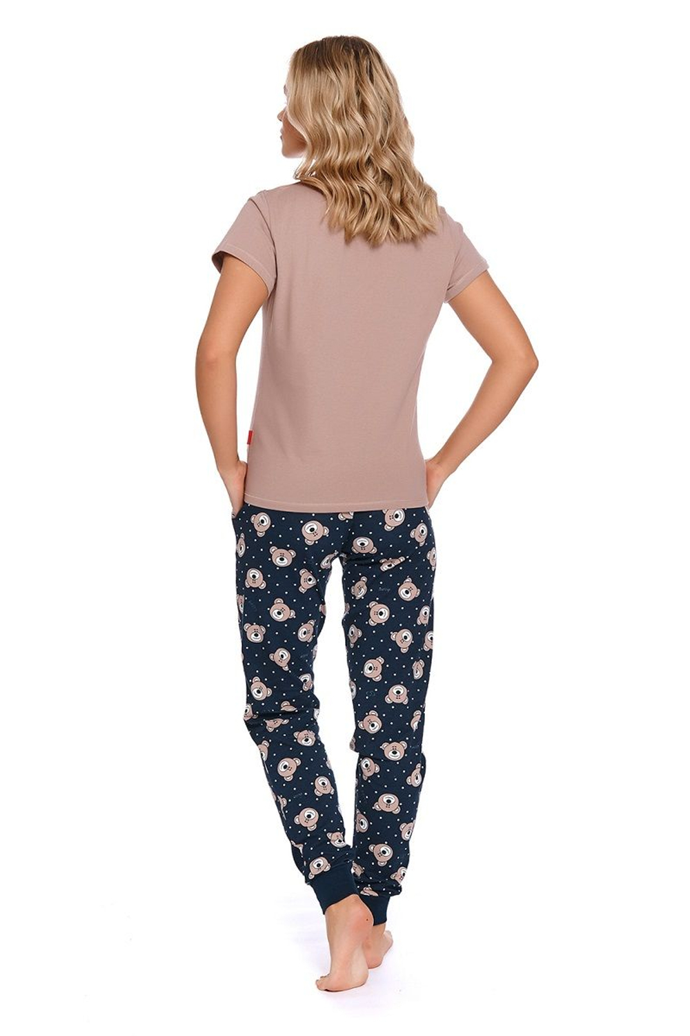 Оригинальная пижама с мишками (Размер: S) (Цвет: темно-синий)