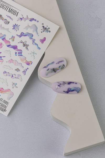 Nogtemoda Слайдер дизайн combi CF089, голография