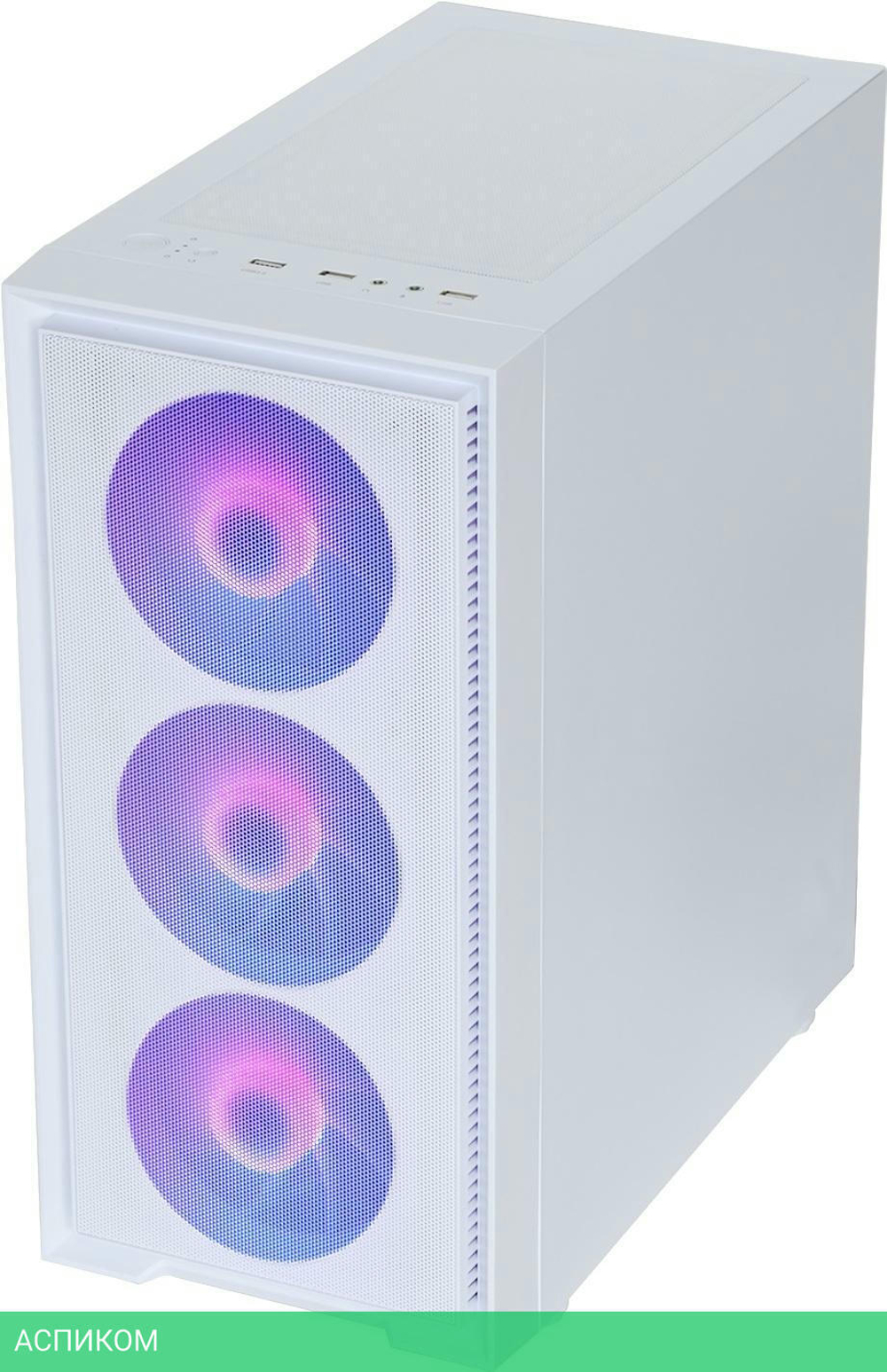 Корпус HAFF Flash MATX без БП White