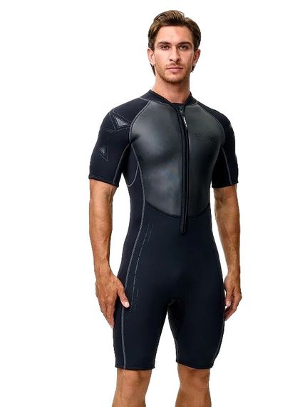Гидрокостюм Sargan Black King shorty man черный 3 мм