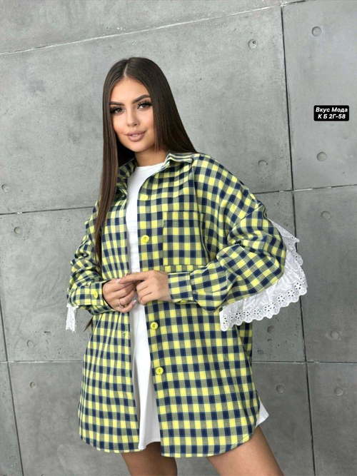 Рубашка в клетку