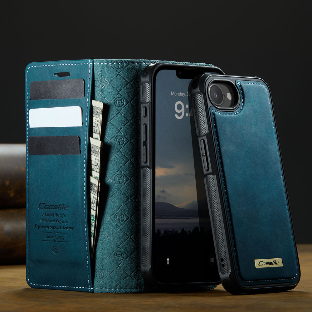 Чехол-кошелек CaseMe 2 in 1 MagSafe iPhone 16E