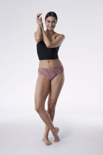 Трусики-слипы Wings с принтом в виде крыльев (Размер: L) (Цвет: бордовый)