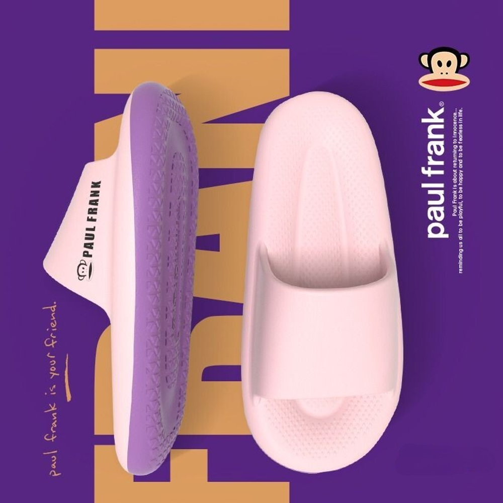 Шлепанцы Paul Frank Contrast Design (Light Pink)