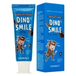 CNS KIDS Паста зубная гелевая детская Dino's Smile с ксилитом и вкусом шоколадного печенья, 60г Cons