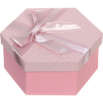 Коробка подарочная «Ванильная нежность» 16*14*7 см, розовый