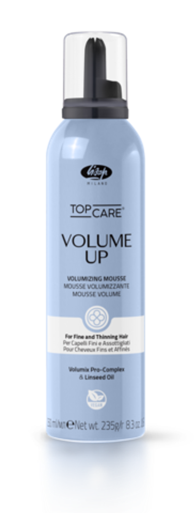 Мусс для придания объема для тонких и ослабленных волос - Lisap Volumizing mousse 250 мл